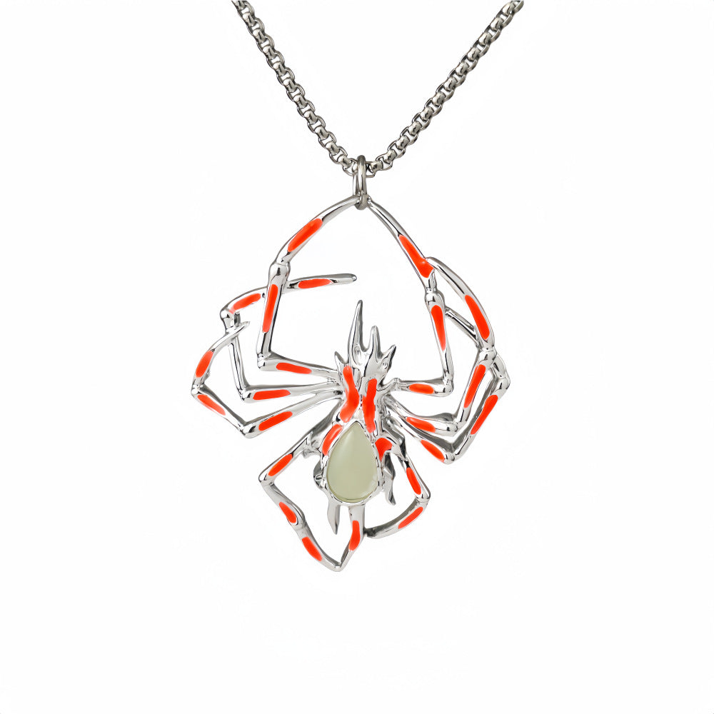 Collier d’Halloween Toile d’ombre | Araignée