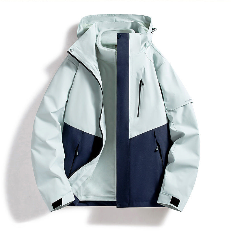Penelope Davies | 3-in-1 Colour-Block Waterproof Jacket