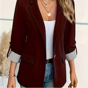 Verity Morris | Slim-Fit Cropped Work Jacket with Roll-Up Sleeves