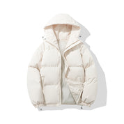 Millicent Turner | Hooded Zip-Front Puffer Jacket