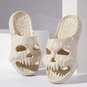 Count Midnight | Skull Halloween Slippers