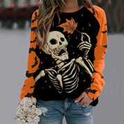 Midnight Bat | Witch Halloween Sweater For Women