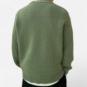 Felicity Brown | Sage Green Relaxed Fit Knit Sweater