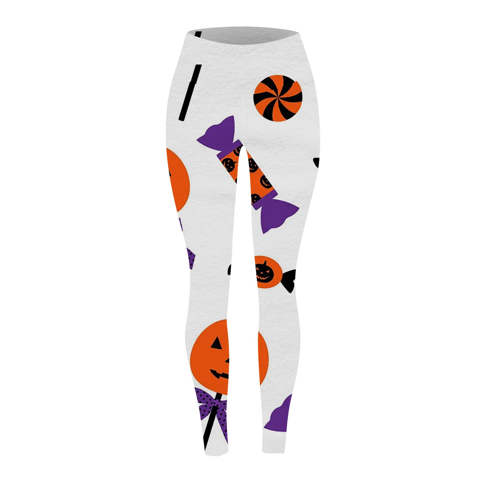 Candy Crawl | Pumpkin Halloween Leggings For Women