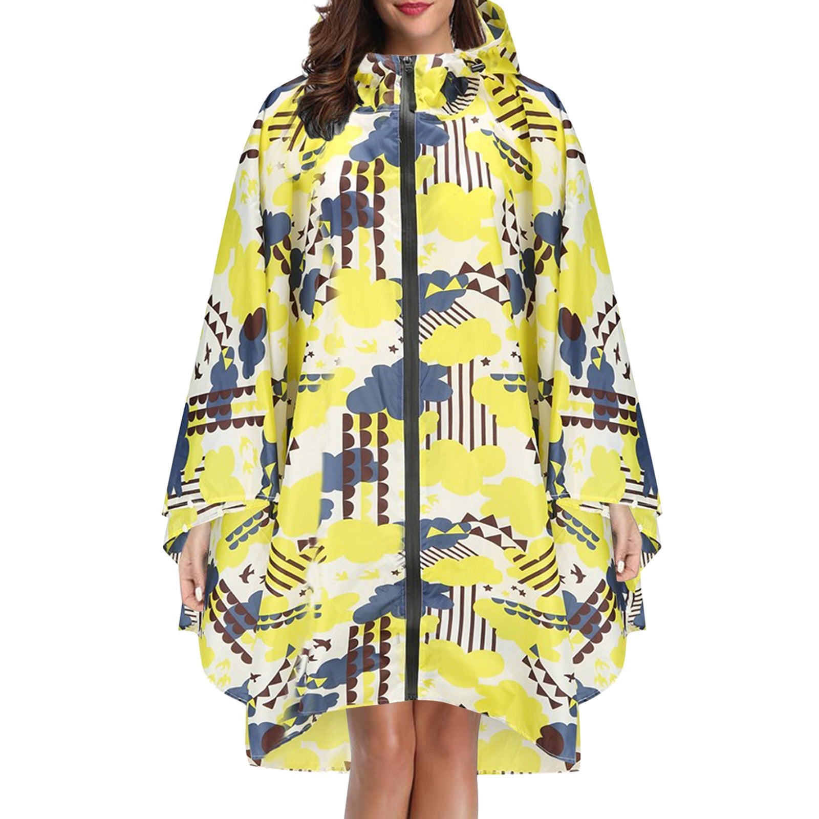Cressida Fenwick | Waterproof Hooded Poncho Raincoat