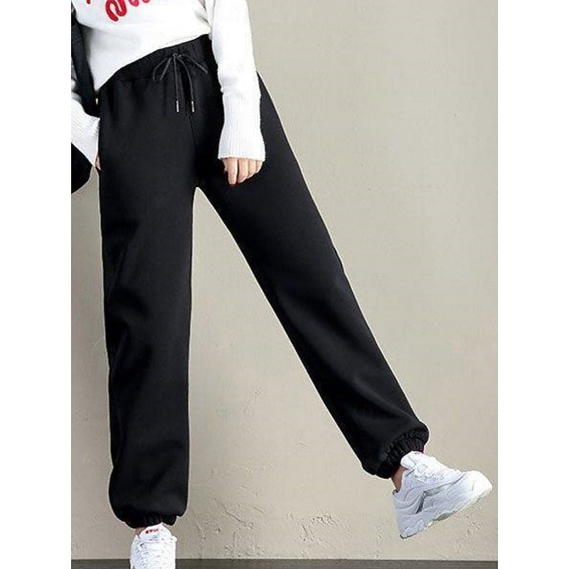 Margaret Fothergill | Joggers douillets en polaire taille haute