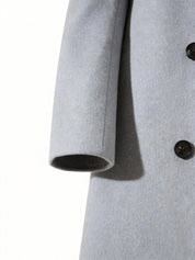 Matilda Harrison | Navy Tailored Longline Overcoat