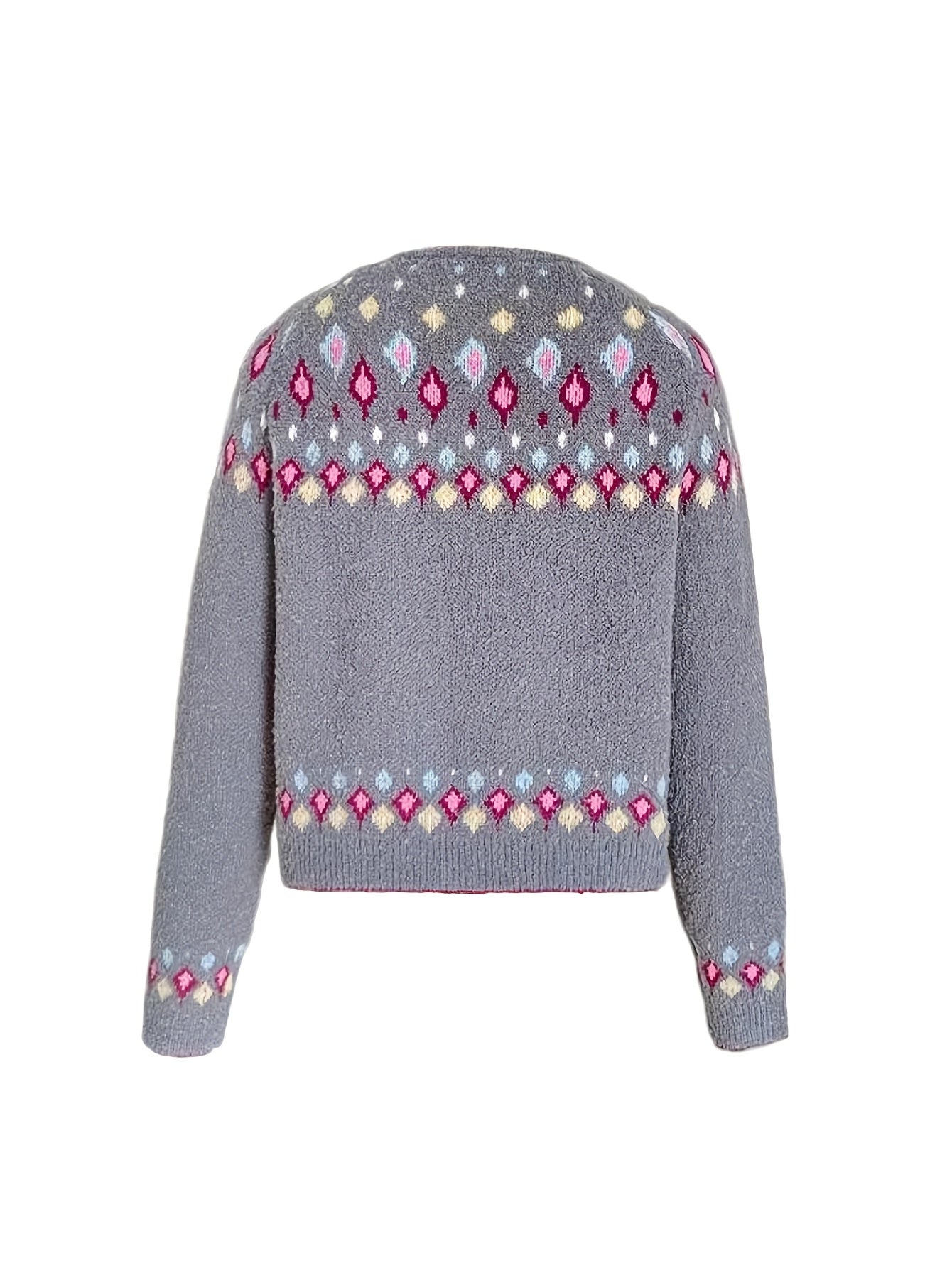 Judith Sutcliffe | Nordic Patterned Knit Cardigan
