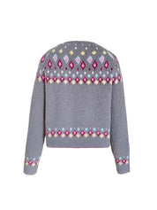 Judith Sutcliffe | Nordic Patterned Knit Cardigan