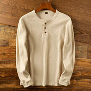 Henry Davies | Soft Henley Neck Shirt for Men