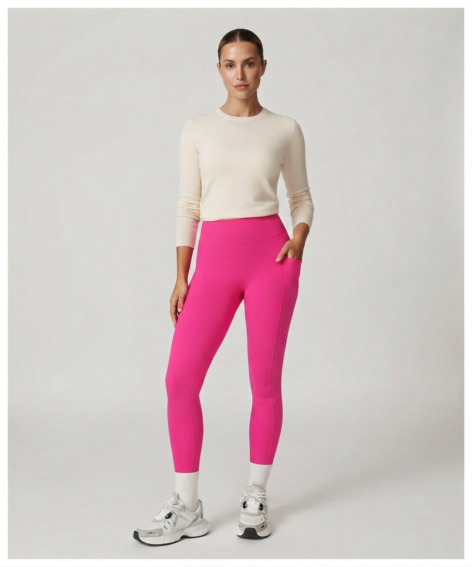 Charlotte Ellison | Legging de yoga taille haute en nylon avec poches