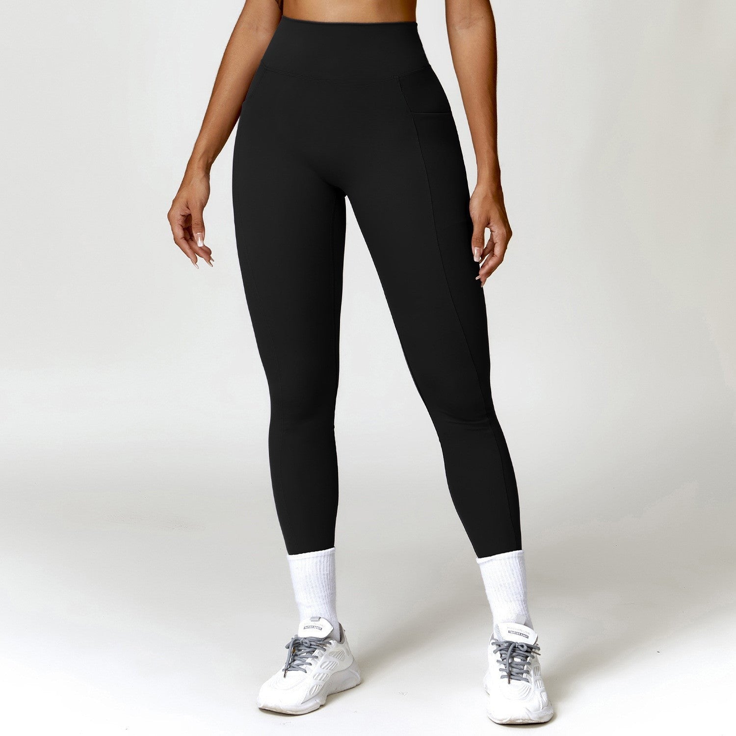 Charlotte Ellison | Legging de yoga taille haute en nylon avec poches