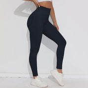 Constance Ravenscroft | Legging sculptant taille haute marron foncé
