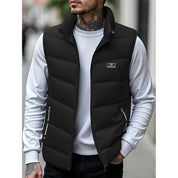 Florence Shaw | Red Quilted Padded Gilet for Women
