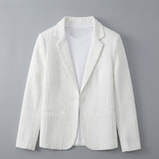 Crispin Vaudelair | Blazer léger en lin crème