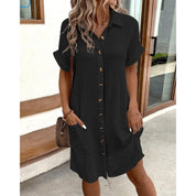 Victoria Monroe | Casual Shirt Dress For Women