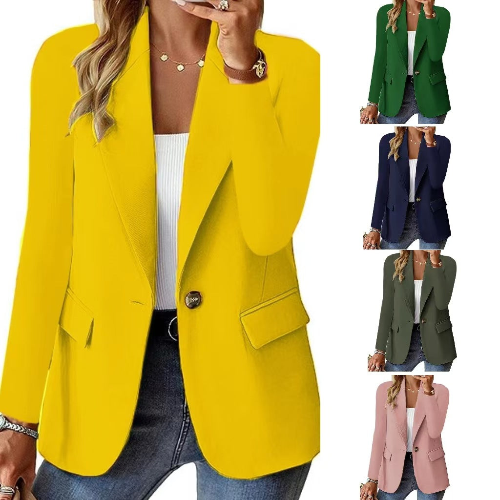 Eleanor Hall | Oversized Single-Button Blazer for Women