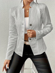 Daisy Scott | Waist-Defining Textured Blazer