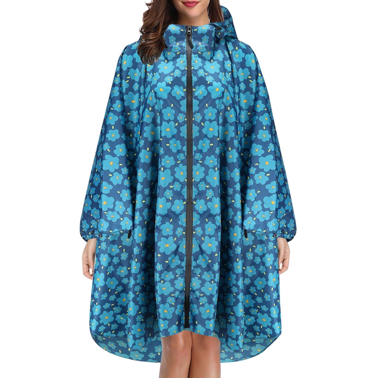 Cressida Fenwick | Waterproof Hooded Poncho Raincoat