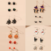 Witching Hour | Spider Web Halloween Earrings