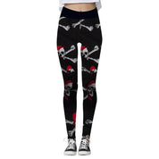 Miss Spooky | Skull Halloween Leggings For Women