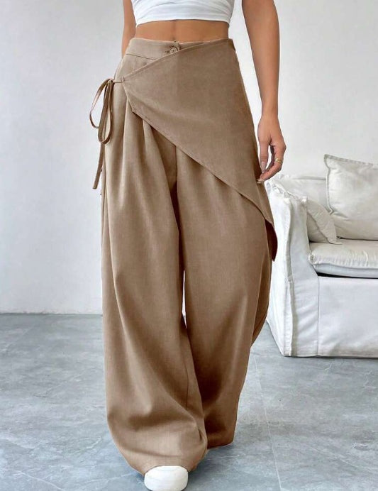 Valentina Sinclair | Wrap Wide Leg Trousers For Women