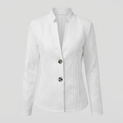 Daisy Scott | Waist-Defining Textured Blazer