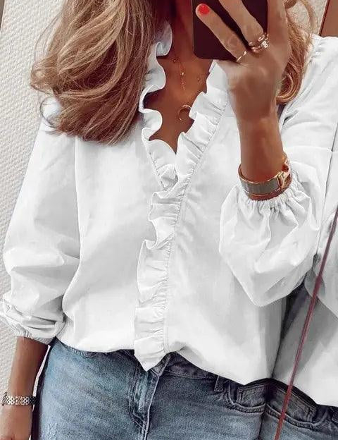 Arabella Kensington | Elegant Ruffle Blouse For Women