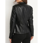 Wilhelmina Redfern | Veste courte zippée en similicuir