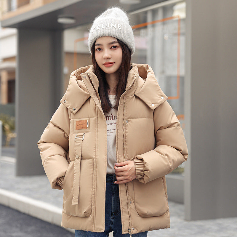 Phoebe Griffiths | Sage Green Padded Puffer Jacket with Hood