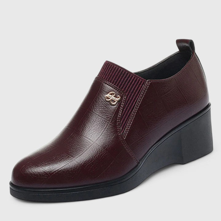 Rosalind Fairweather | Bottines Chelsea à talon compensé