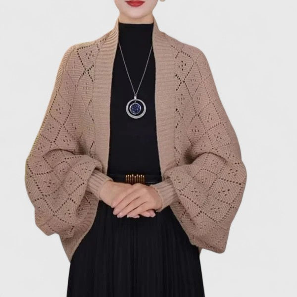 Freya Latham | Chunky Knit Wrap Cardigan