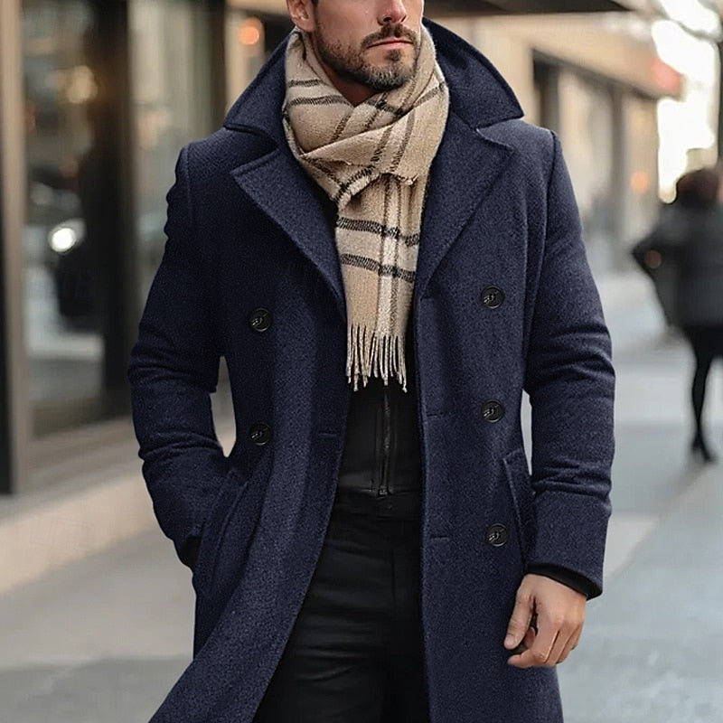 Tabitha Wentworth | Manteau ajusté croisé gris