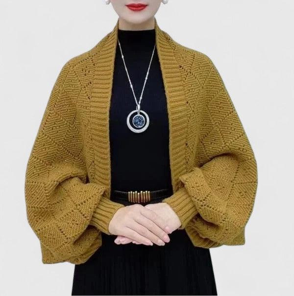 Freya Latham | Chunky Knit Wrap Cardigan