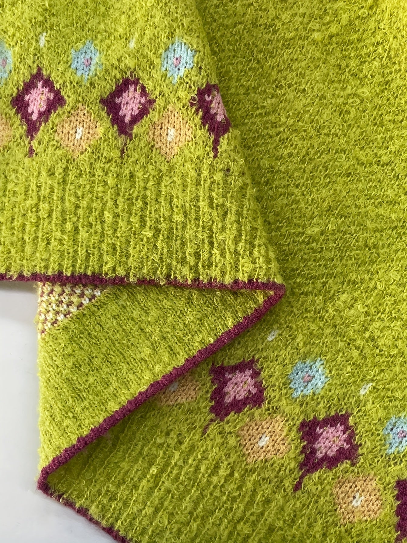 Judith Sutcliffe | Nordic Patterned Knit Cardigan