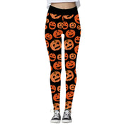 Miss Spooky | Skull Halloween Leggings For Women
