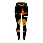 Candy Crawl | Pumpkin Halloween Leggings For Women