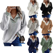 Tabitha Robinson | Ribbed Knit Collared Sweater