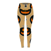 Candy Crawl | Pumpkin Halloween Leggings For Women