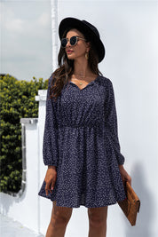 Freya Sinclair | Polka Dot A-Line Midi Dress For Women