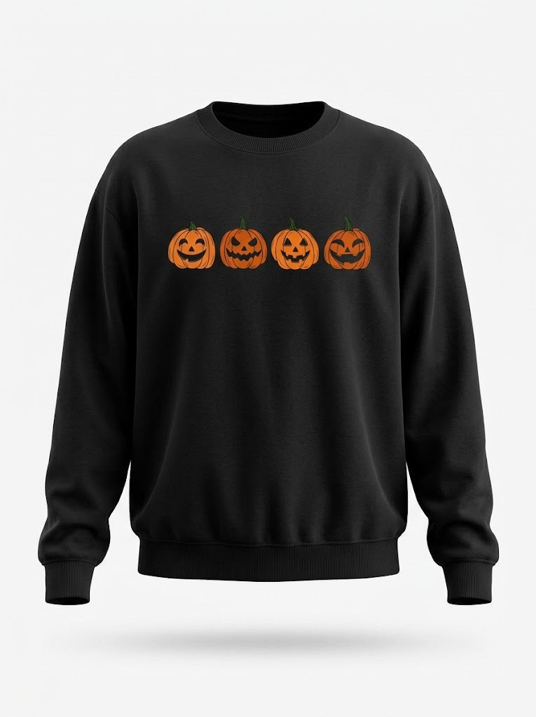 Little Boo | Pumpkin Halloween Sweater For Women