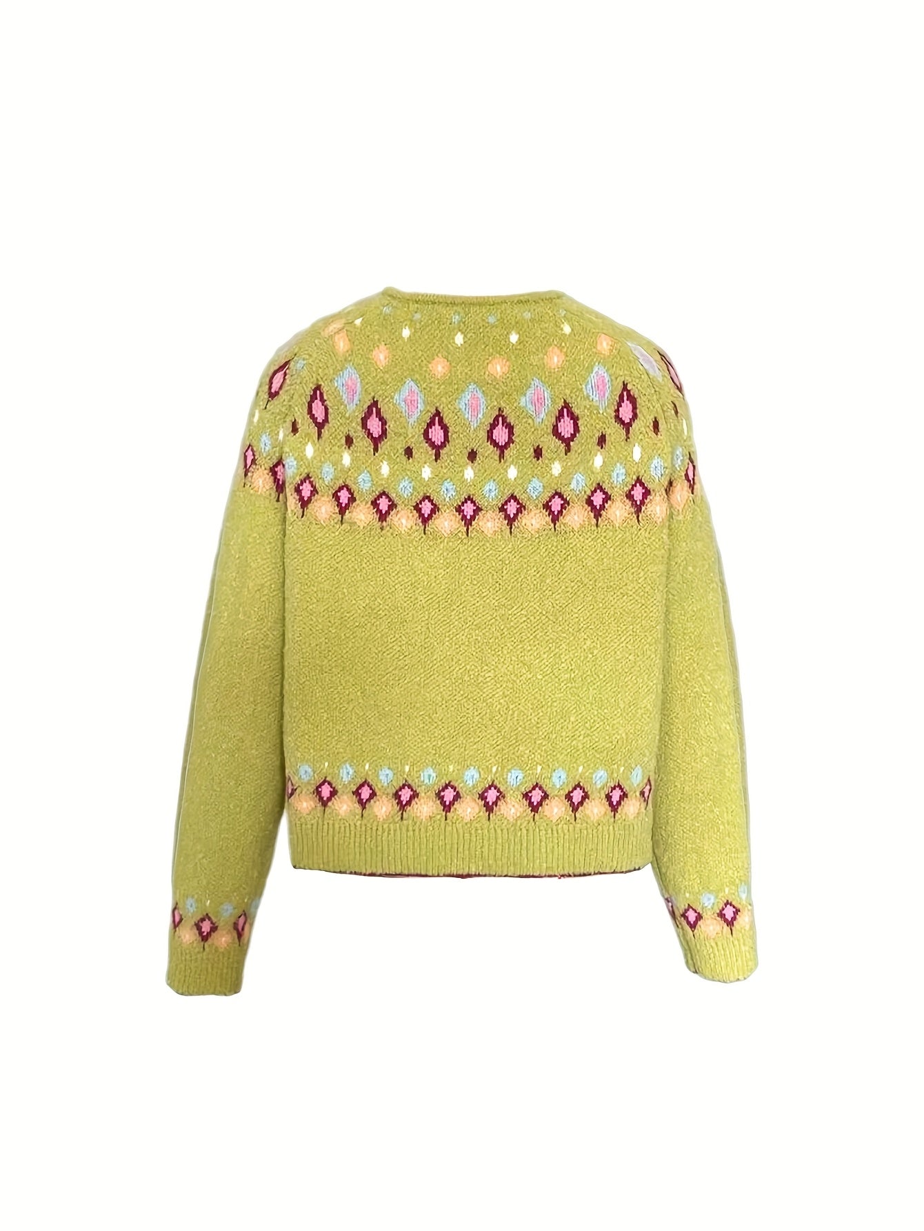Judith Sutcliffe | Nordic Patterned Knit Cardigan