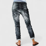 Jean skinny en denim délavé effet usé Bethan Ellery