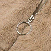 Rosie Clarke | Plush Cropped Zip Jacket