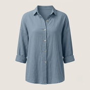 Elodie Sinclair | Relaxed Button-Up Shirt For Women