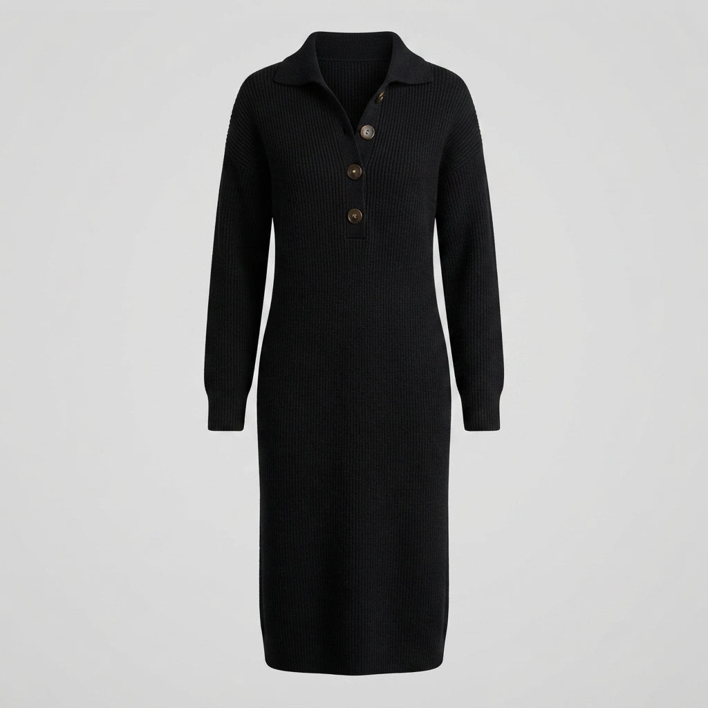 emma-roberts-ribbed-knit-midi-dress-with-button-collar-2.jpg