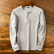 Henry Davies | Soft Henley Neck Shirt for Men