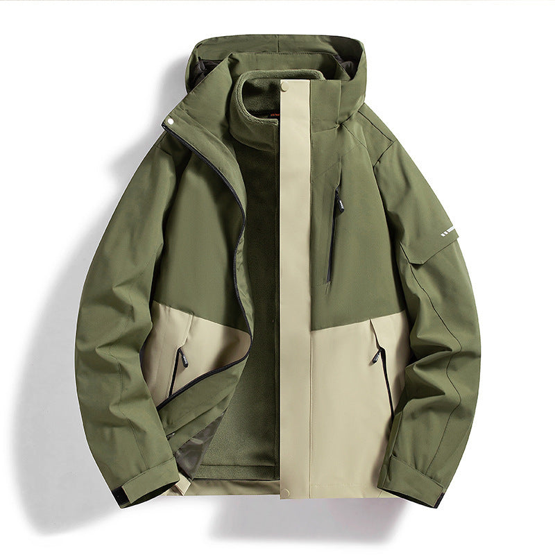 Penelope Davies | 3-in-1 Colour-Block Waterproof Jacket