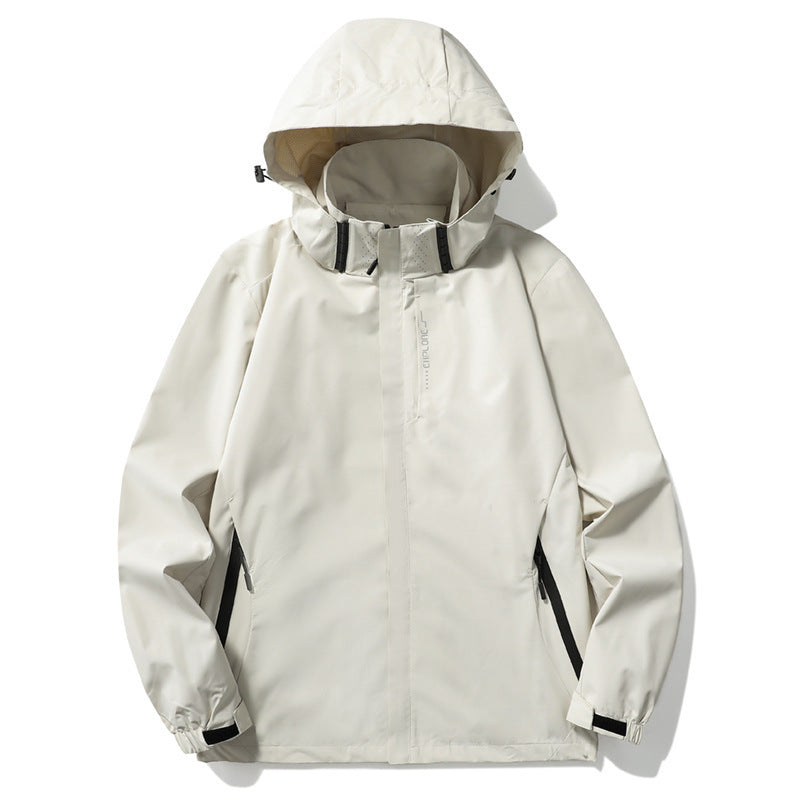 Imogen Walker | Veste shell imperméable oversize noire