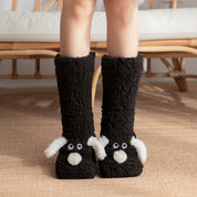 Daisy Nelson | Fluffy Dog Slipper Socks – Knee-High & Non-Slip